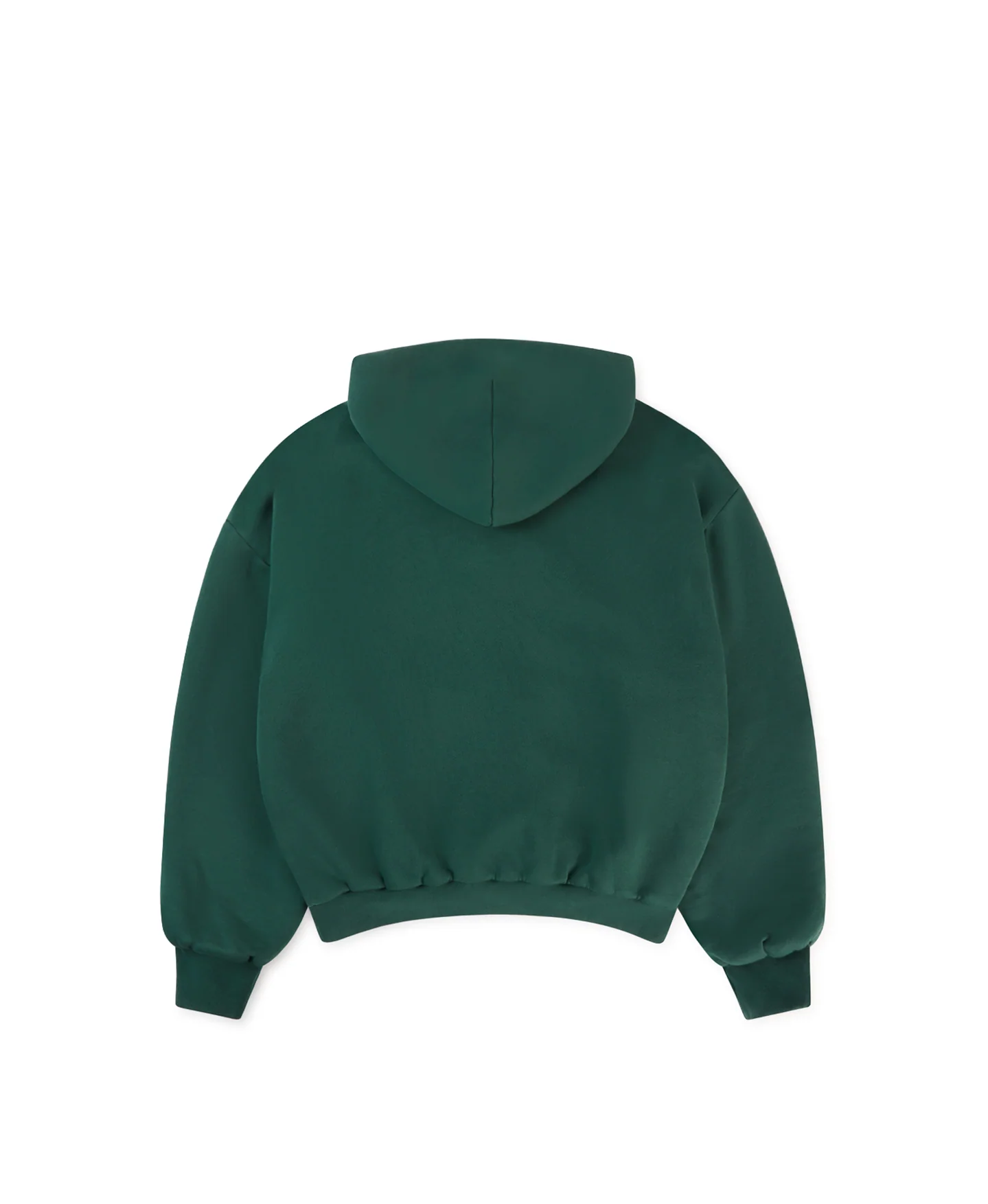 1000 GSM 'British Racing Green' Double Hoodie - Image 2