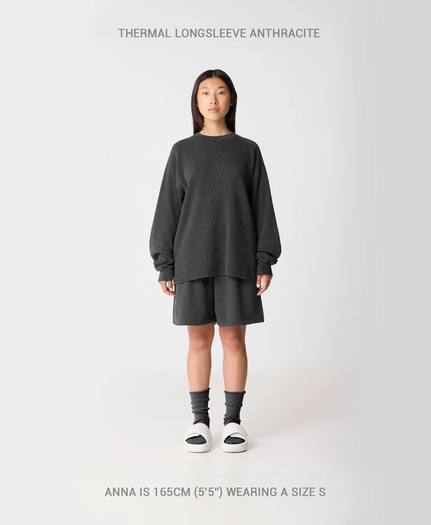 350 GSM 'Anthracite' Thermal Longsleeve - Image 6