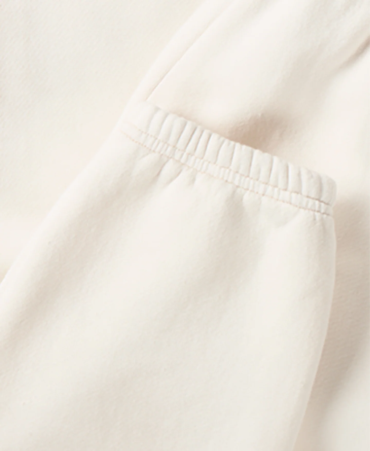 450 GSM 'Bone White' Sweatpants - Image 4