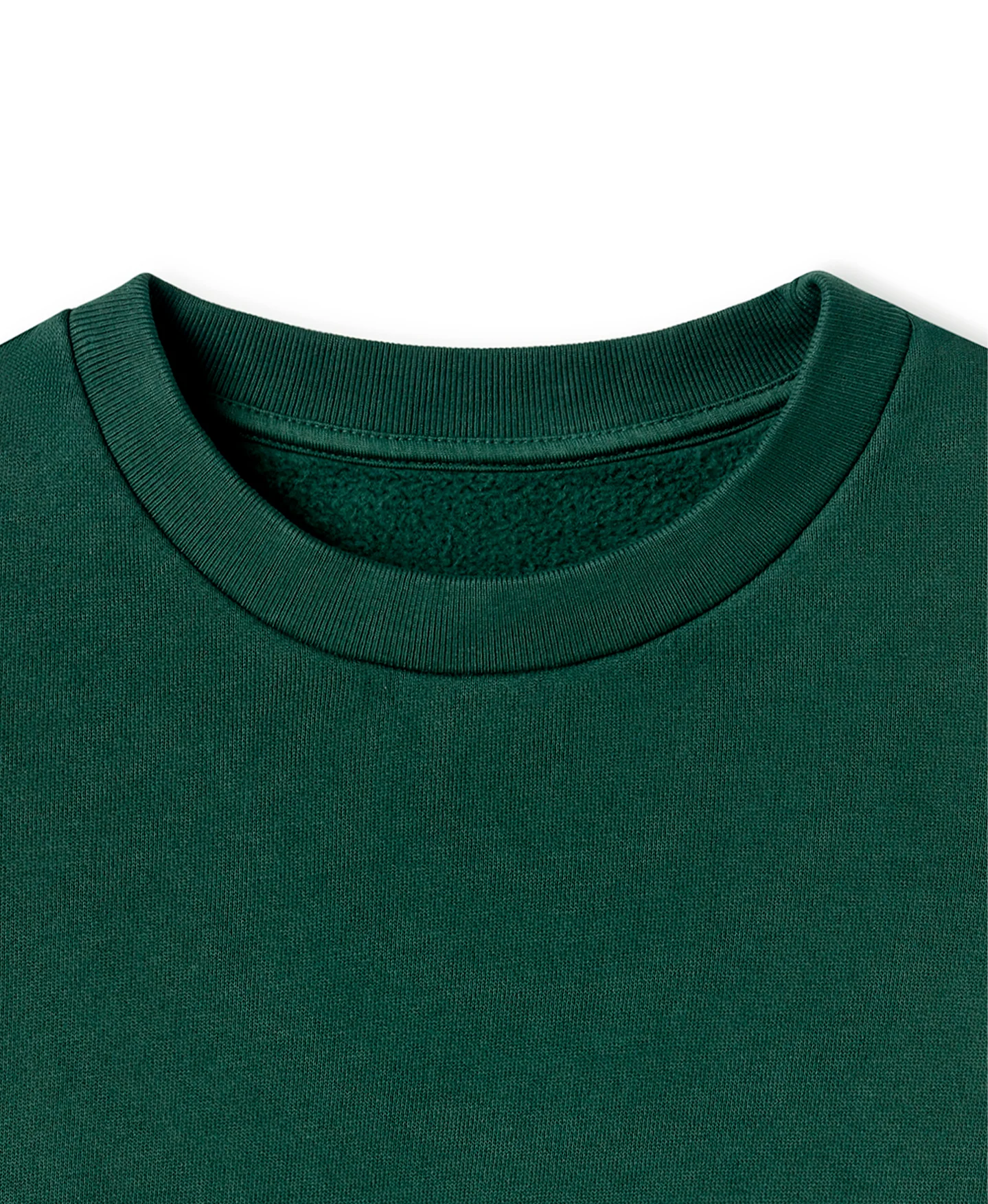 450 GSM 'British Racing Green' Crewneck - Image 3