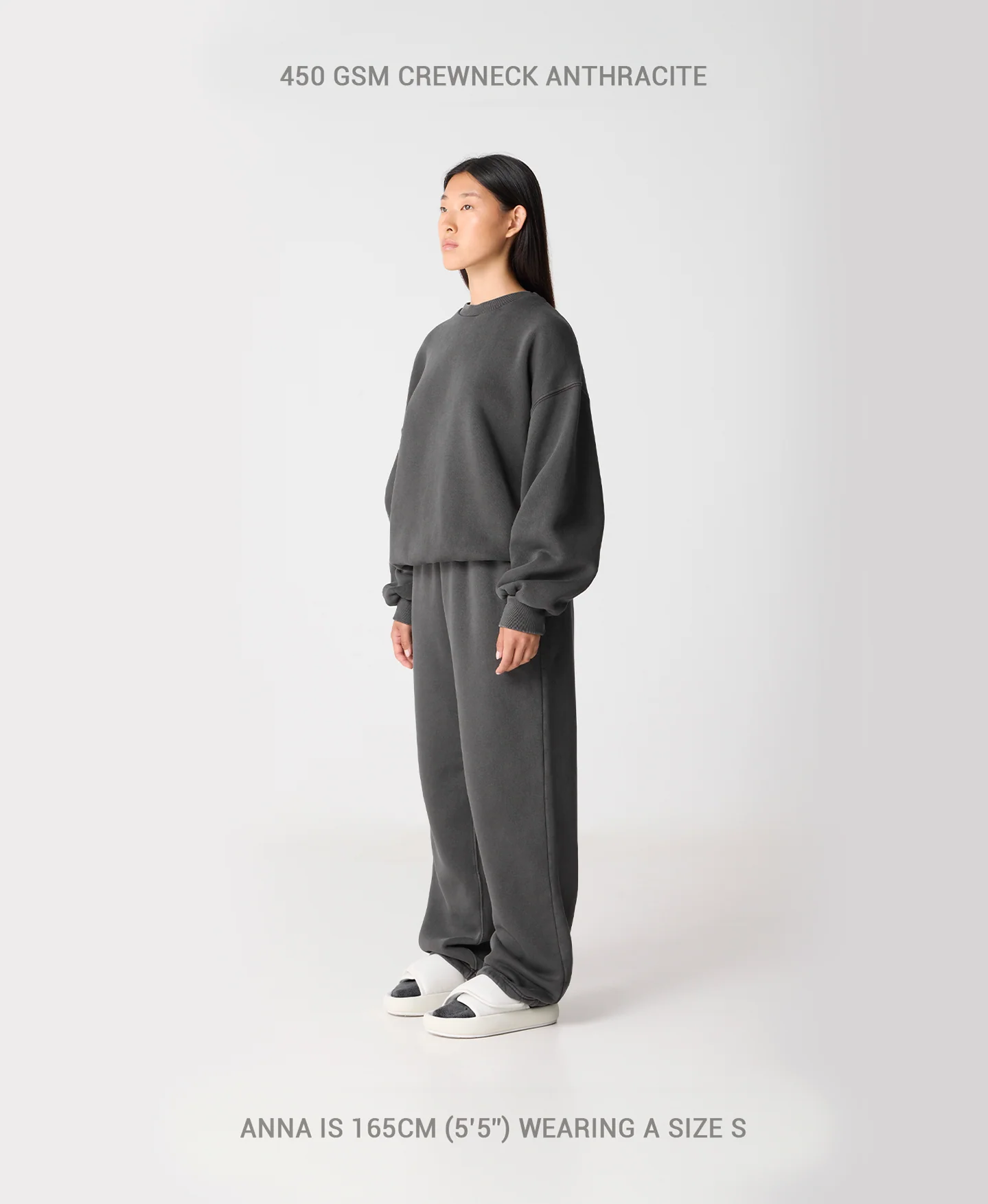 450 GSM 'Ecru' Crewneck - Image 7