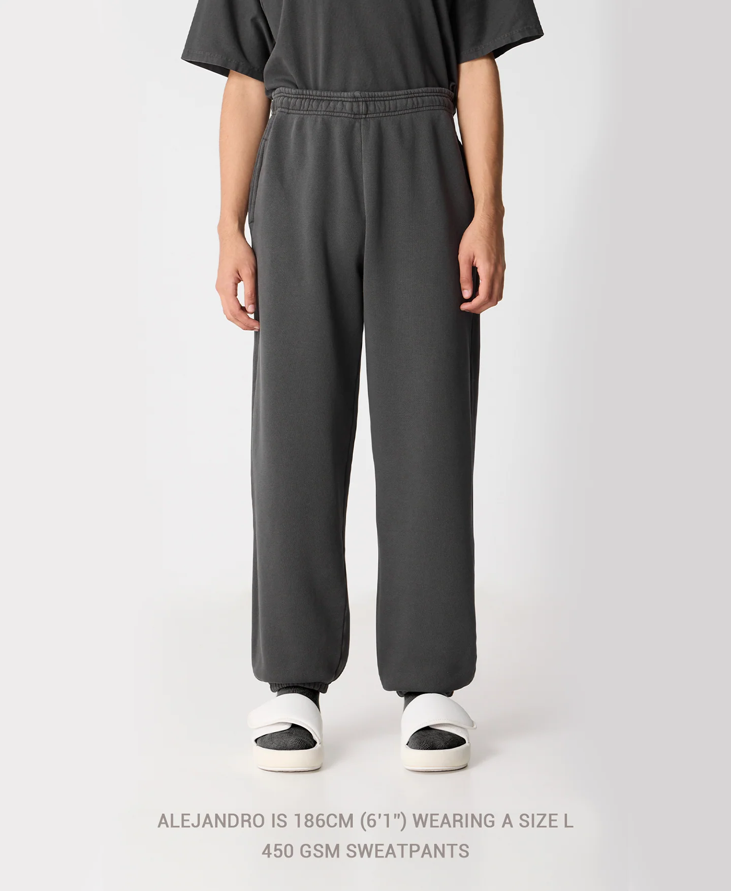 450 GSM 'Iron Gray' Sweatpants - Image 5