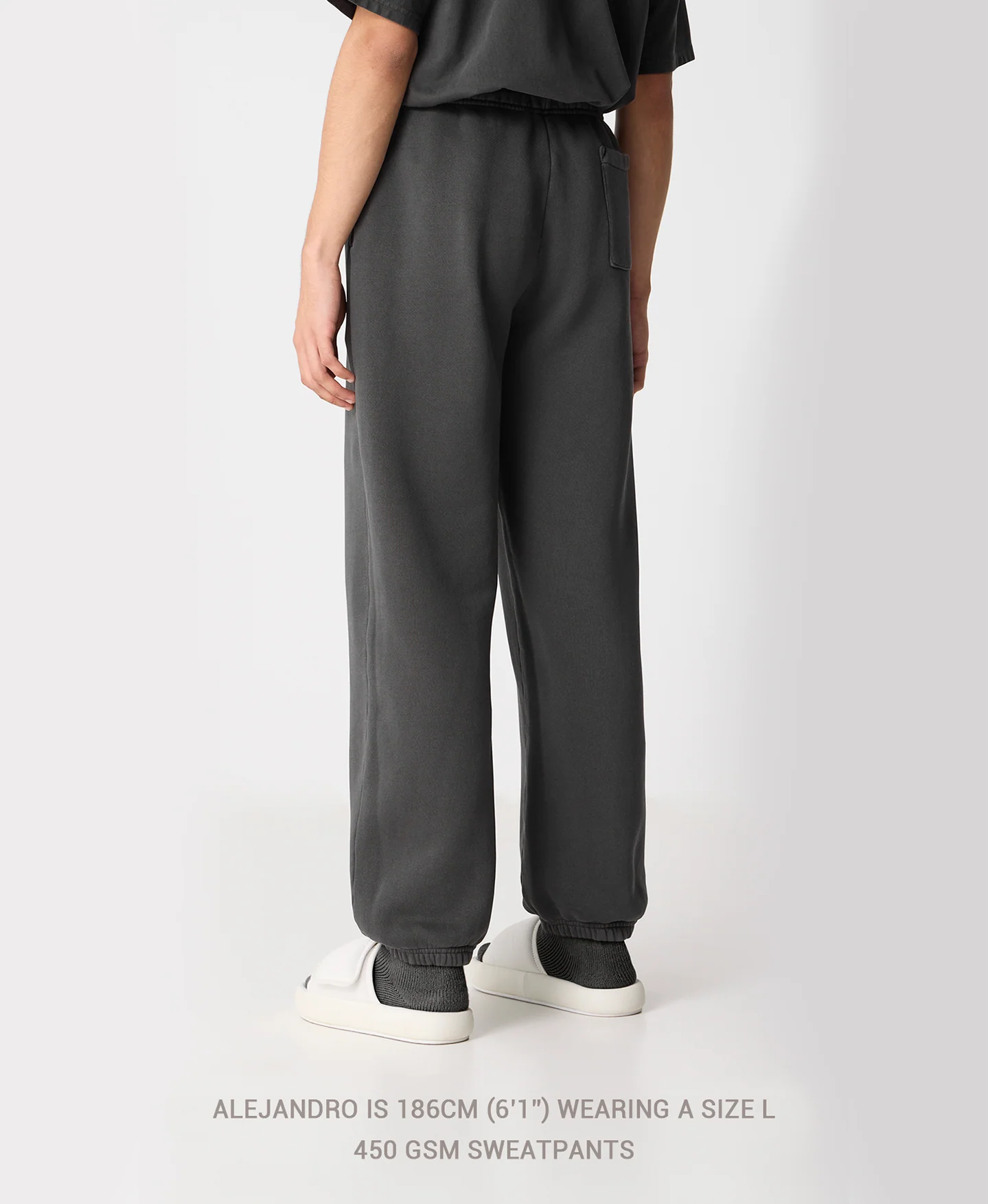 450 GSM 'Vintage Taupe' Sweatpants - Image 6