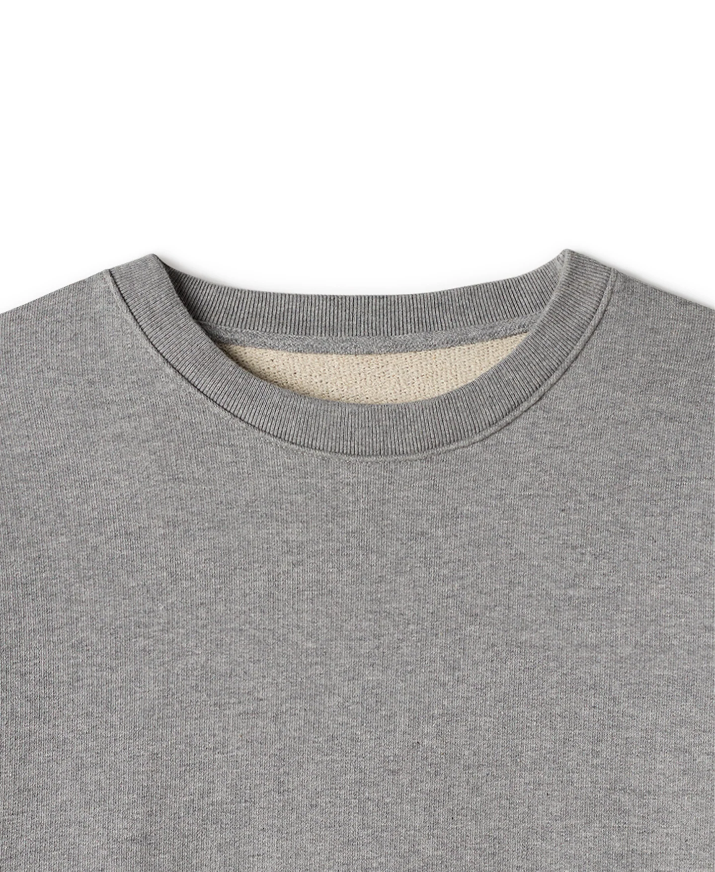 600 GSM 'Ash Gray' Crewneck - Image 3