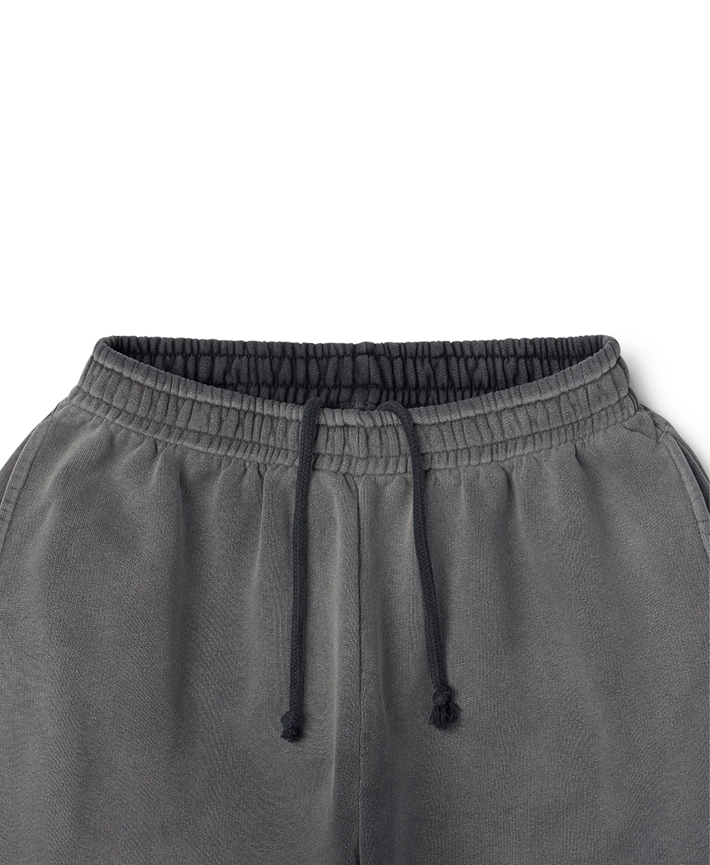 600 GSM 'Faded Black' Straight-leg Pants - Image 3
