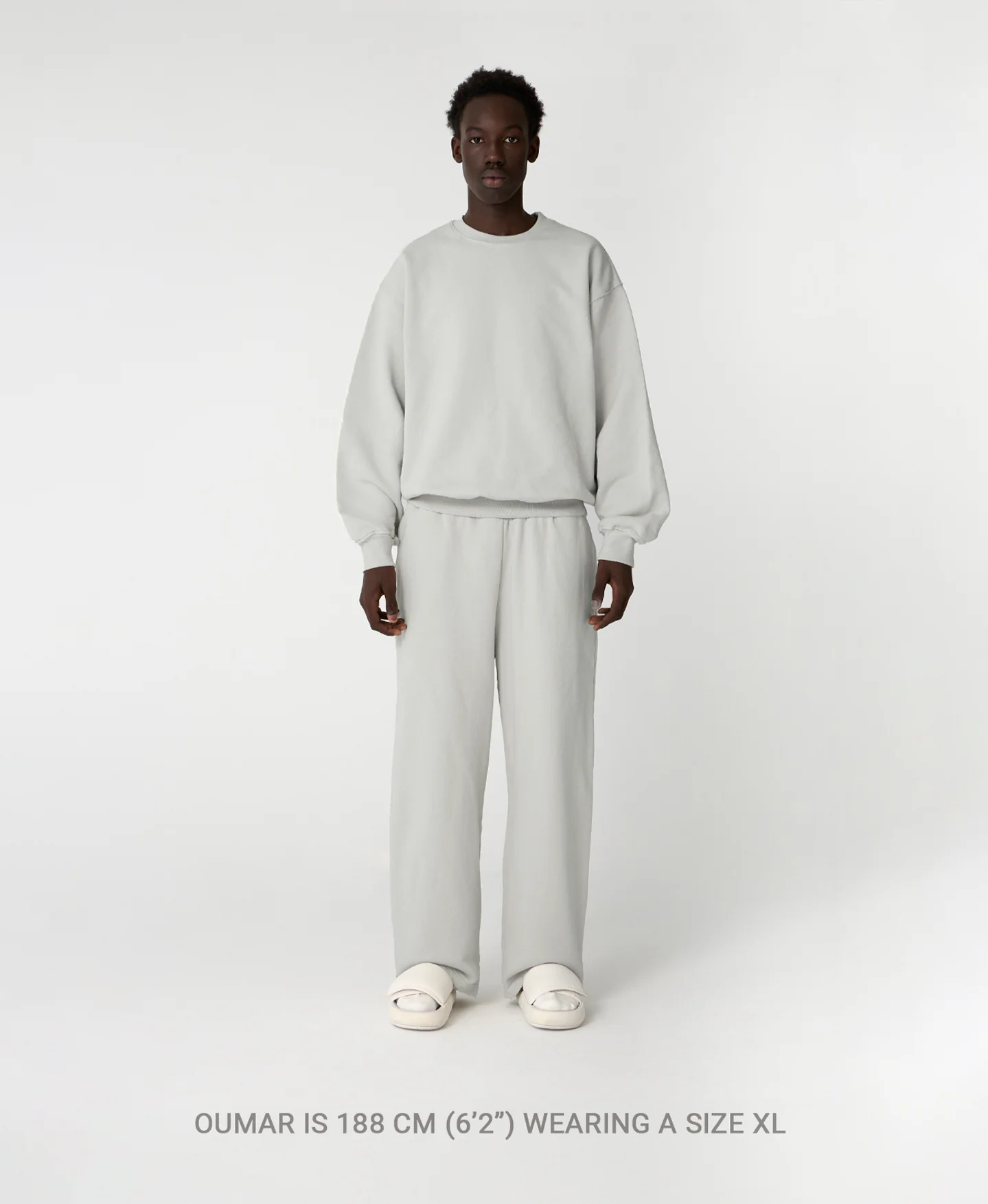 600 GSM 'Bone White' Crewneck - Image 7