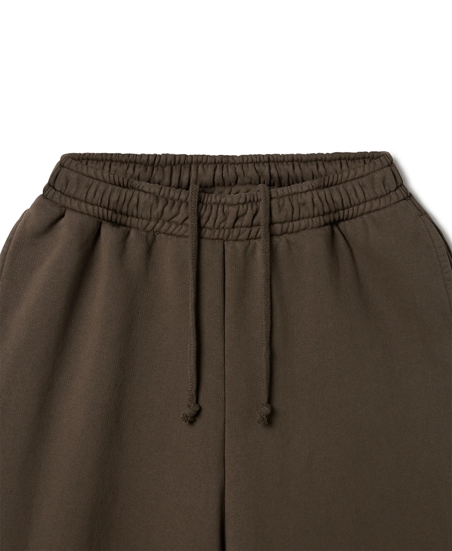 600 GSM 'Mocha Brown' Straight-leg Pants - Image 4