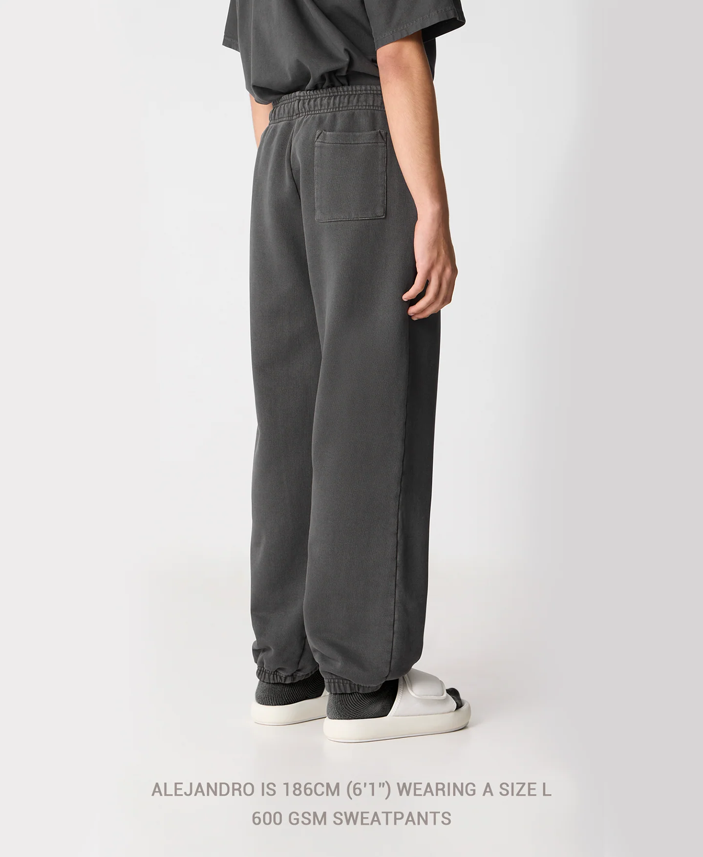 600 GSM 'Navy Blue' Sweatpants - Image 8
