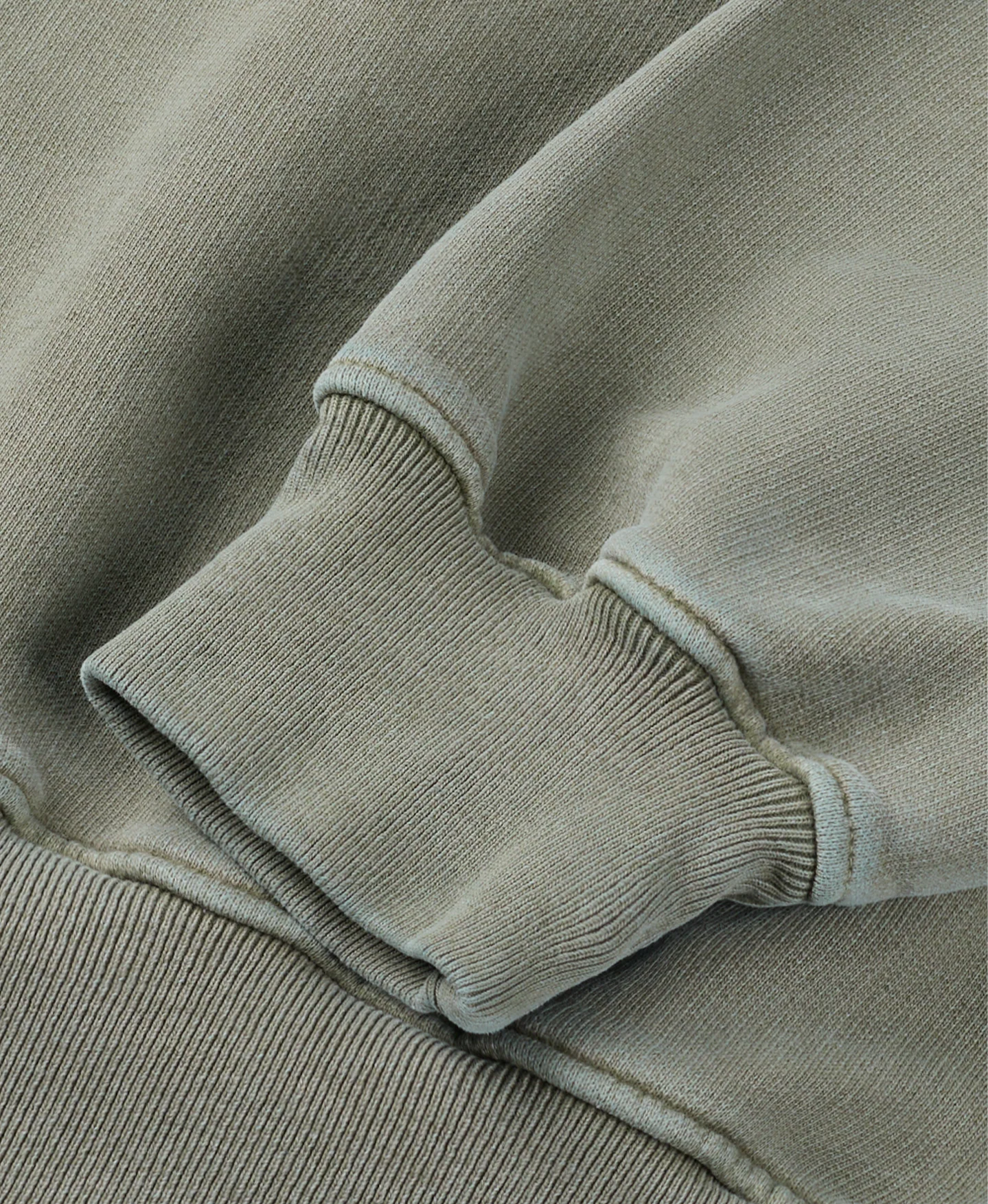 600 GSM 'Vintage Olive' Crewneck - Image 4