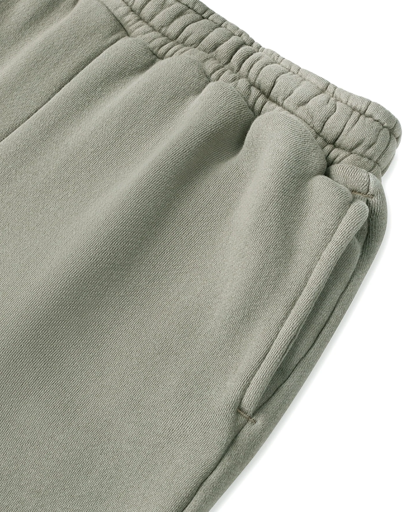 600 GSM 'Vintage Olive' Straight-leg Pants - Image 4