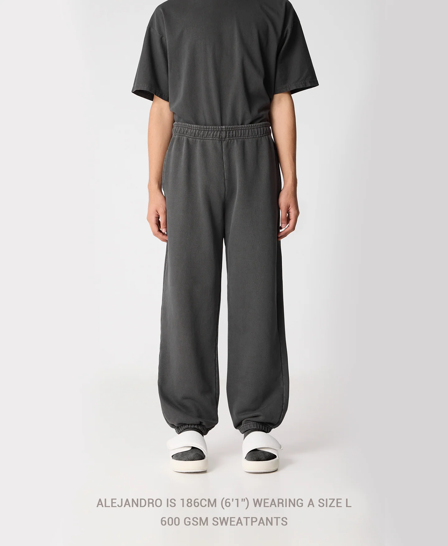 600 GSM 'Vintage Olive' Sweatpants - Image 7