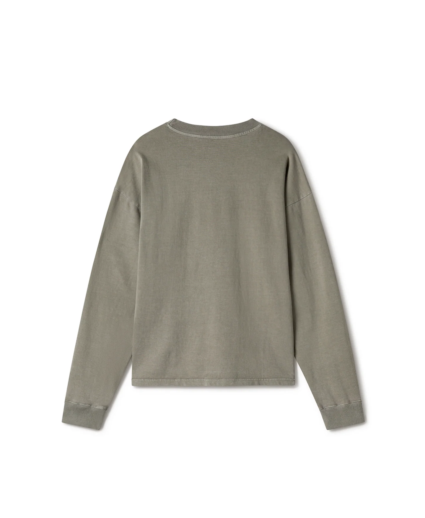 300 GSM 'Vintage Olive' Longsleeve - Image 2