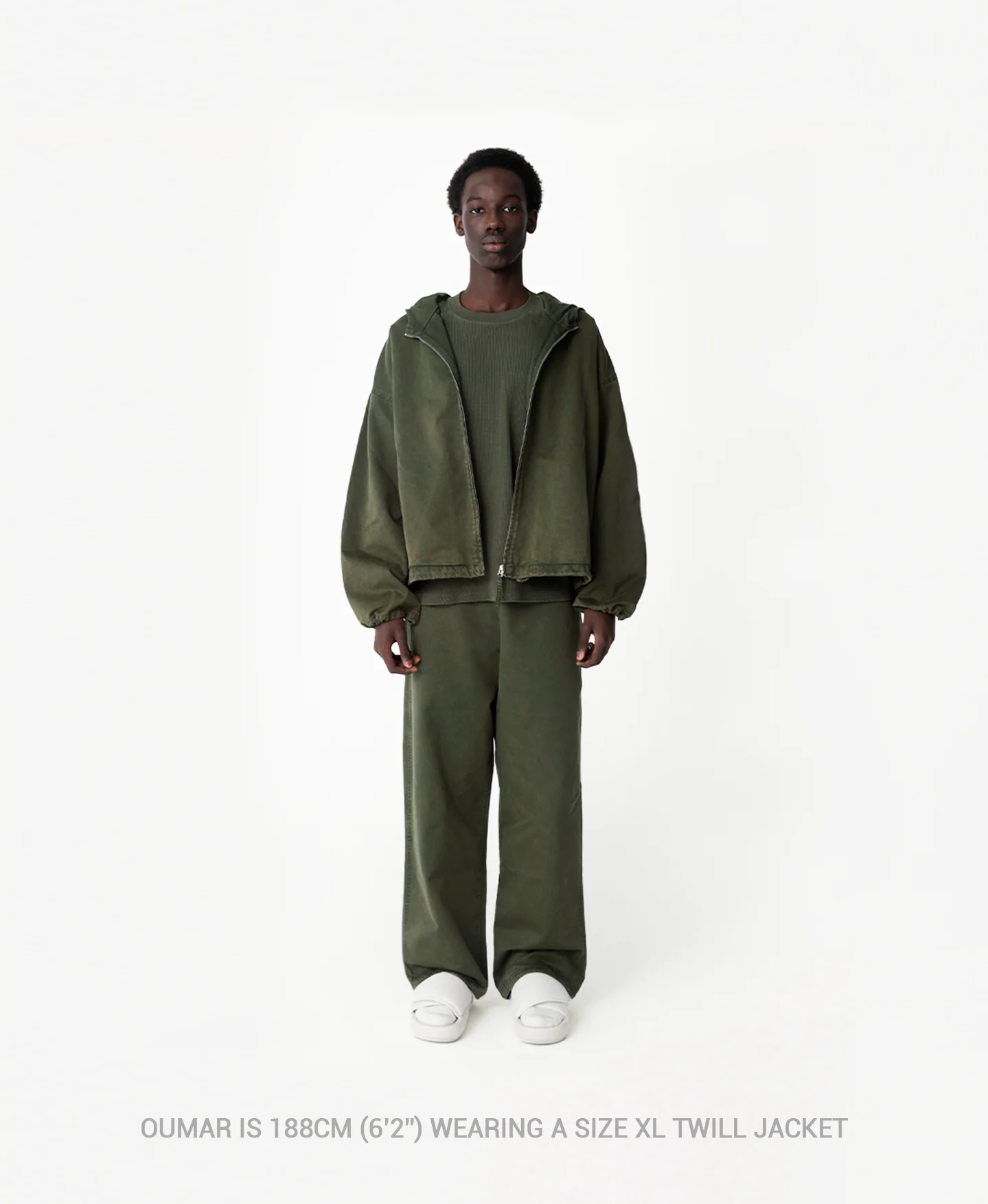 'Navy' Twill Jacket - Image 5